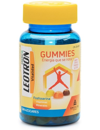 Leotron Gummies Masticables Sabor Limón 60Uds