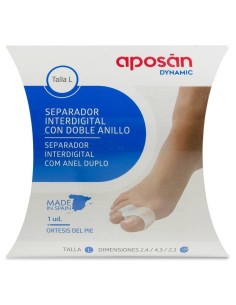 Aposán Dynamic Separador De Doble Anillo Talla L, 1 Unidad