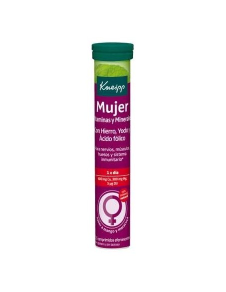Kneipp Mujer Vitaminas Y Minerales Mango Y Maracuyá 15Comp