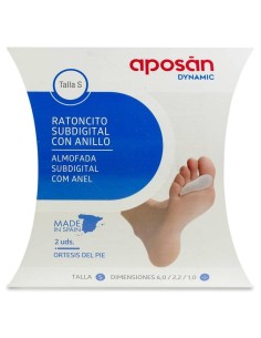 Aposán Dynamic Ratoncito Subdigital Con Anillo Talla S, 2 Unidades