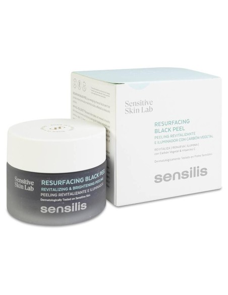 Sensilis Resurfacing Black Peel Peeling Revitalizante E Iluminador 50Ml