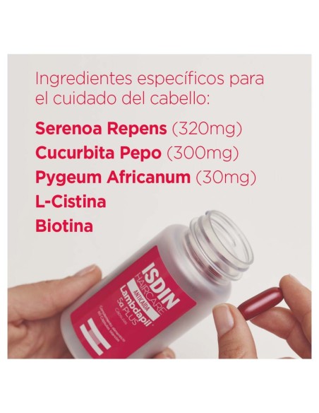 Isdin Haircare Anticaída Lambdapil 5Α Plus 60Caps