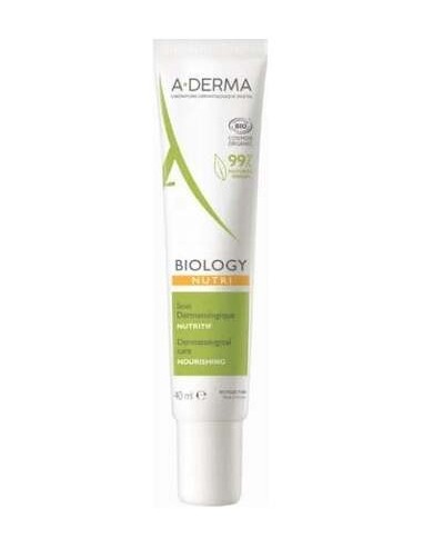 A-Derma Biology Cuidado Dermatológico Nutritivo, 400 Ml