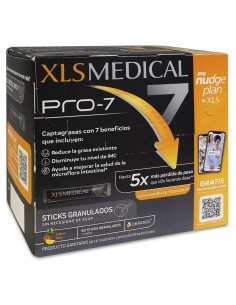 Xls Medical Pro 7 Nudge Sabor Piña, 90 Sobres