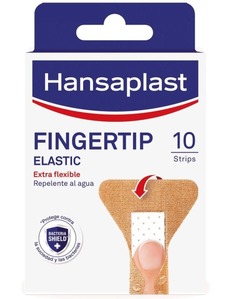 Hansaplat Elastic Tiras Para Dedos, 10 Apósitos