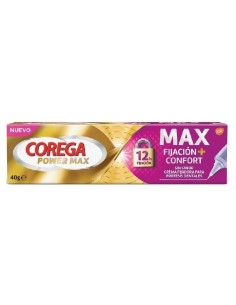 Corega Power Max Fijación Y Confort, 40 G