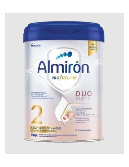Almirón Profutura Duobiotik 2 Leche De Continuación +6 Meses 800G