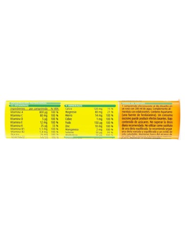 Supradyn Activo, 15 Comprimidos Efervescentes