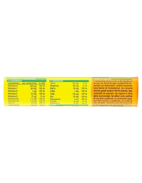Supradyn Activo, 15 Comprimidos Efervescentes