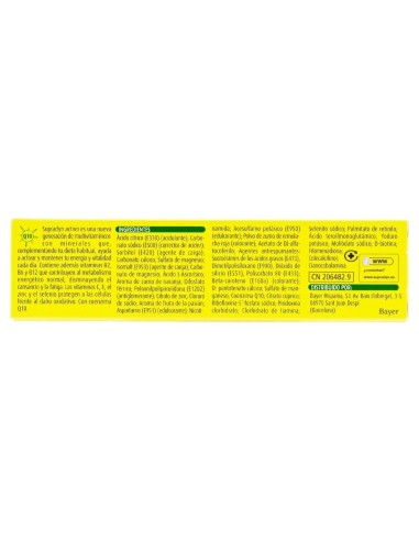 Supradyn Activo, 15 Comprimidos Efervescentes