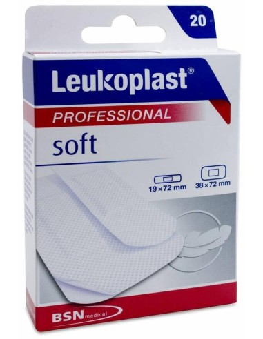 Leukoplast Soft Surtido, 20 Uds