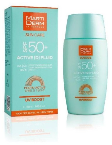 Martiderm Sun Care Active D Fluid Spf 50+, 50 Ml