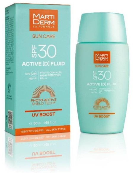 Martiderm® Sun Care Active D Fluid Uv Boost Spf30 50Ml