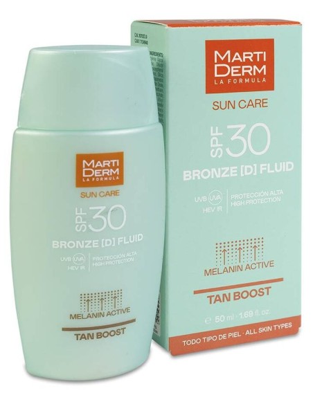 Martiderm® Sun Care Bronze D Fluid Tan Boost Spf30 50Ml