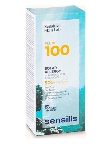 Sensilis Fotoprotector Fluid 100 Solar Allergy Spf50+ 40Ml