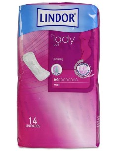 Lindor Lady Pad Compresas Normales 14Uds