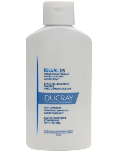Ducray Kelual Ds Champú Tratante Reductor Anti-Recidivas, 100 Ml