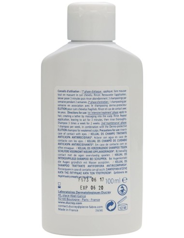 Ducray Kelual Ds Champú Tratante Reductor Anti-Recidivas, 100 Ml