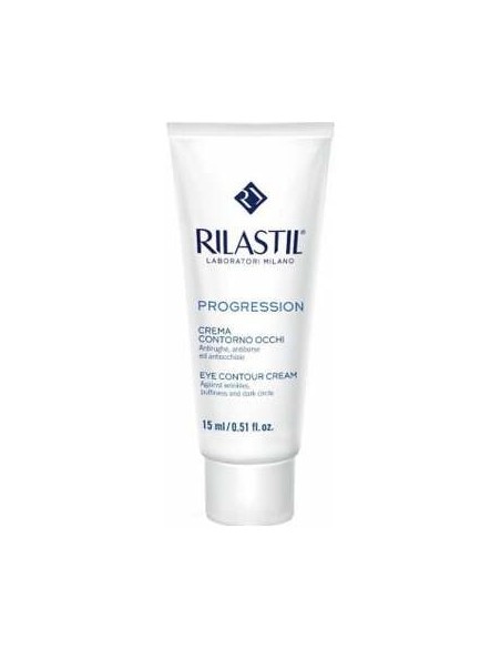 Rilastil Progression (+) Contorno De Ojos Antiarrugas, 15 Ml