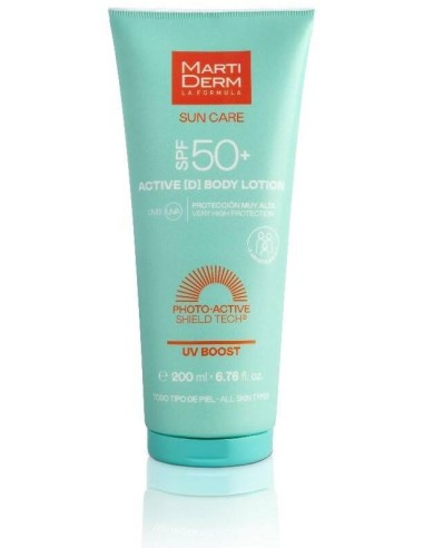 Martiderm Sun Care Active [D] Body Lotion Spf50+, 200 Ml