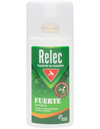 Relec Repelente De Mosquitos Fuerte Sensitive Familiar Spray 75Ml
