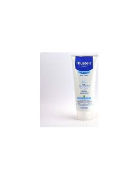 Mustela 2 En 1 Gel Nettoyant 200 Ml