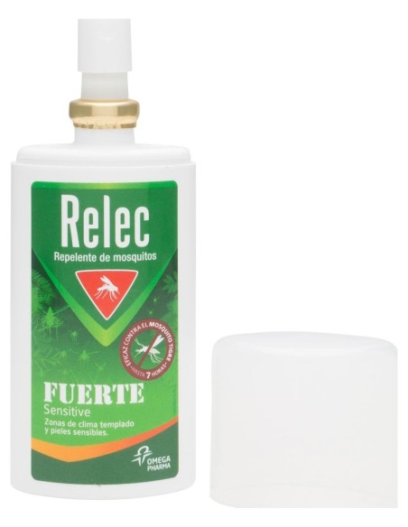 Relec Repelente De Mosquitos Fuerte Sensitive Familiar Spray 75Ml