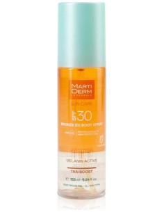Martiderm Sun Care Bronze [D] Body Spray Spf30, 155 Ml