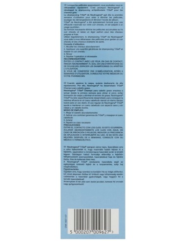 Duplo Neutrogena Champú Cabello Normal Y Graso, 2 X 250 Ml