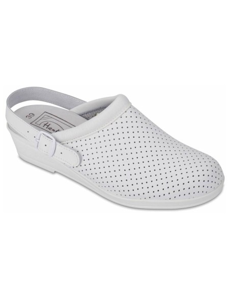 Zueco Hankshoes Confort Blanco Talla 37, 1 Par