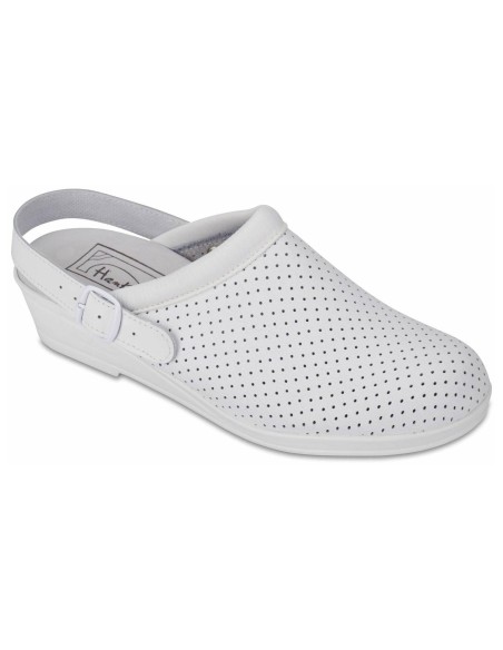 Zueco Hankshoes Confort Blanco Talla 42, 1 Par