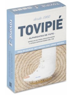 Tovipié Alpargatas De Yute Especiales Escayolados Hombre 1Ud