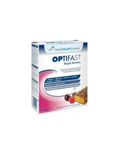Optifast Barritas Sabor Frutas Del Bosque, 6 Unidades