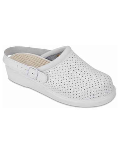 Zueco Hankshoes Micromasaje Blanco Talla 39, 1 Par