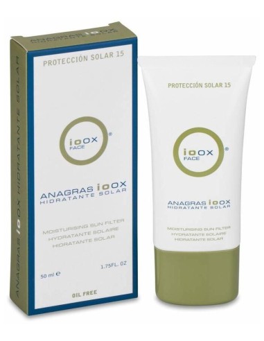 Ioox Face Anagras Hidratante Solar Spf 15, 50 Ml