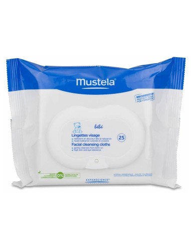 Mustela Toallitas Limpiadoras Aguacate Bio 20Uds