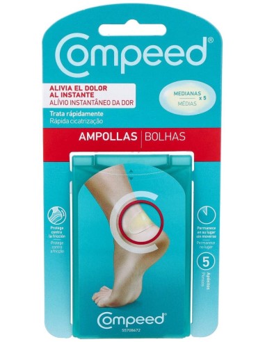 Compeed Ampollas Medianas 5 Unidades