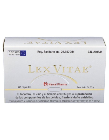 Lex Vitae (Uso Interno) Blister 60Cap.
