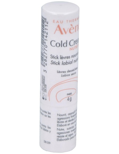 Avène Cold Cream Nutrition Stick Labial 2X4G