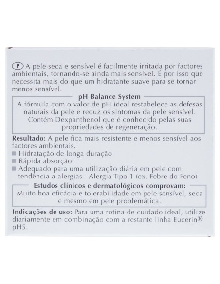 Eucerin Ph5 Crema Piel Sensible, 75 Ml
