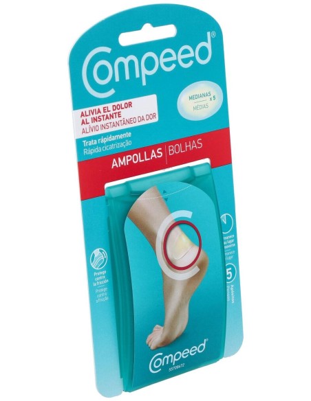Compeed Ampollas Medianas 5 Unidades