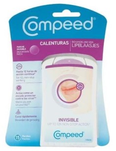 Compeed Tratamiento Calenturas - Herpes Labial Discreto 15Uds