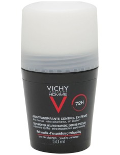 Vichy Homme Desodorante Antitranspirante Control Extremo 72H Roll-On 50Ml
