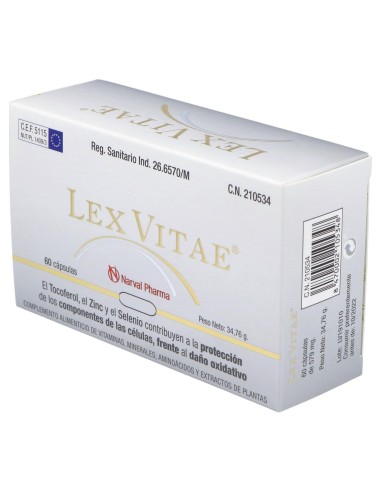 Lex Vitae (Uso Interno) Blister 60Cap.