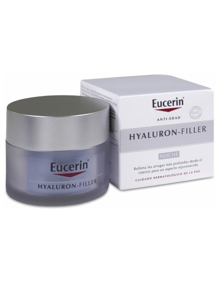 Eucerin Hyaluron Filler Antiarrugas Noche, 50 Ml