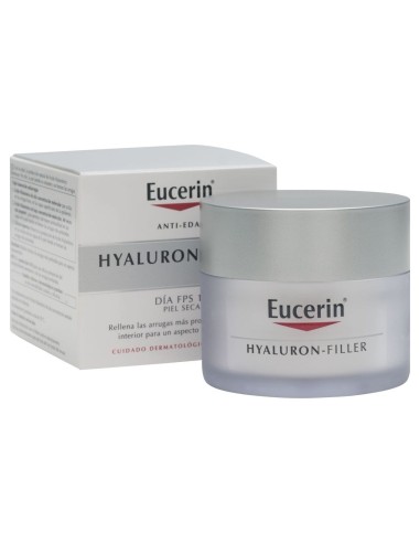 Eucerin Hyaluron-Filler 3X Effect Crema Día Spf15 Piel Seca 50Ml