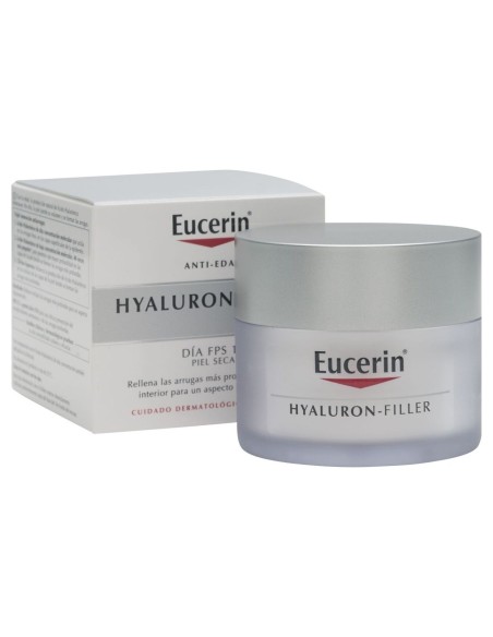 Eucerin Hyaluron-Filler 3X Effect Crema Día Spf15 Piel Seca 50Ml