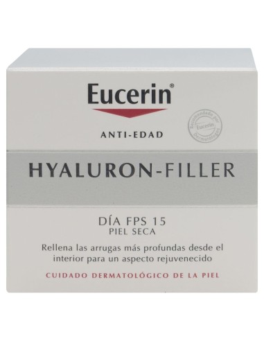 Eucerin Hyaluron-Filler 3X Effect Crema Día Spf15 Piel Seca 50Ml
