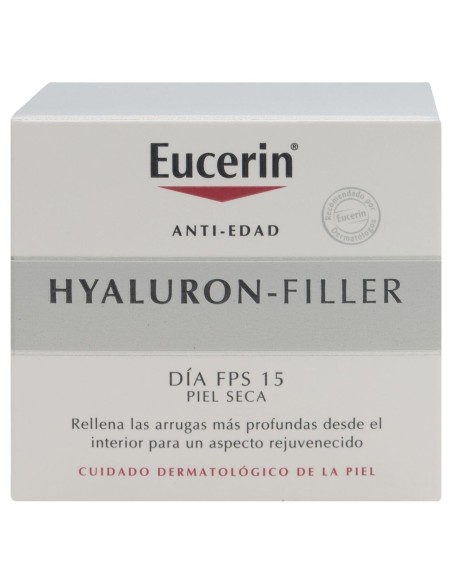 Eucerin Hyaluron-Filler 3X Effect Crema Día Spf15 Piel Seca 50Ml