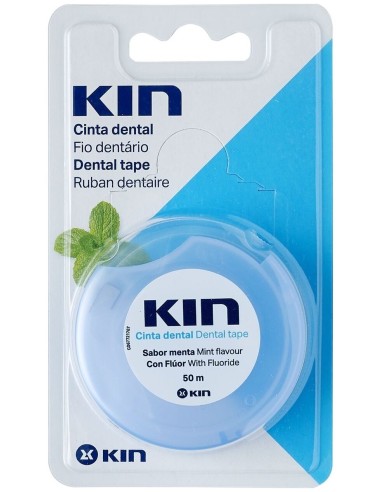 Kin Fluor Cinta Dental Menta 50 M, 1 Ud
